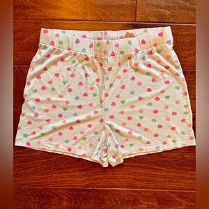 Skims Soft Lounge Short Cloud Candy Heart Print